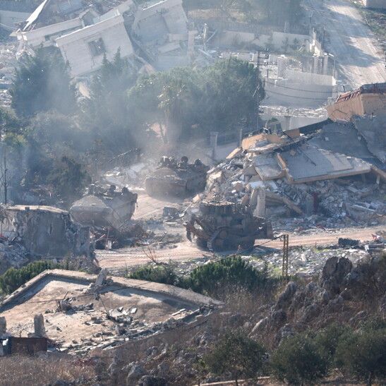 Truppe dell'Idf nel sud del Libano