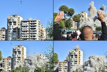 Bombardamento israeliano a Beirut