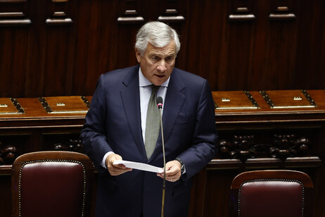 Tajani al Question time alla Camera in una foto di archivio