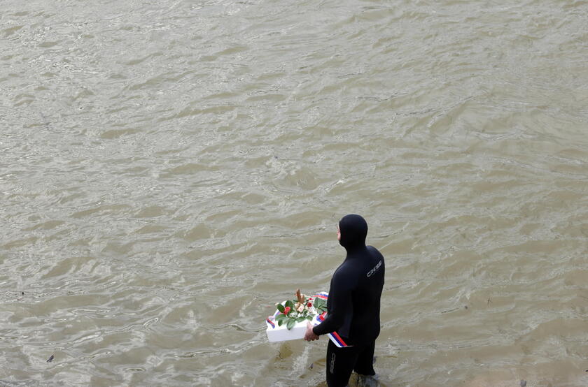 Epiphany swimming in Belgrade © ANSA/EPA