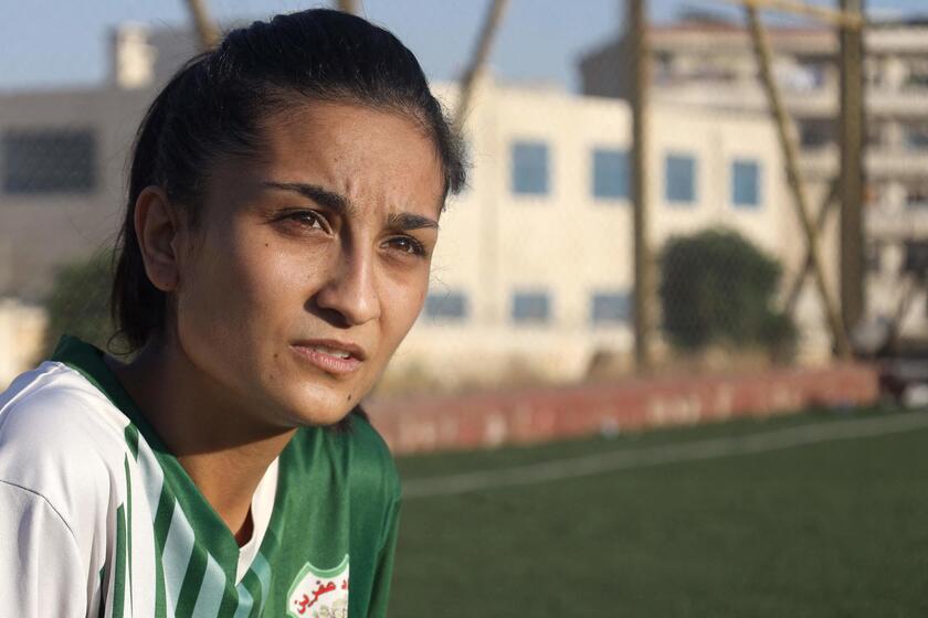 SYRIA-SPORTS-FOOTBALL-WOMEN © ANSA/AFP