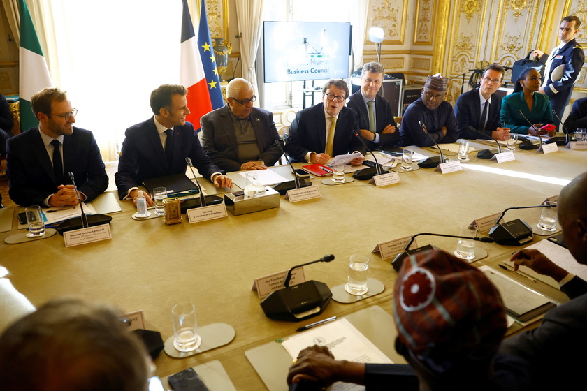 President of Nigeria Bola Ahmed Tinubu visits France