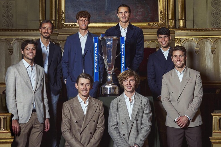 Un post sul profilo X ATP Tour:  ' 'Your 2024 Champions.  A new era ' ' - RIPRODUZIONE RISERVATA