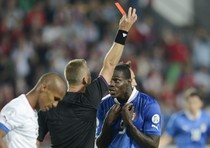 Cartellino rosso per Mario Balotelli