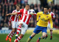 Stoke City-Arsenal 1-0